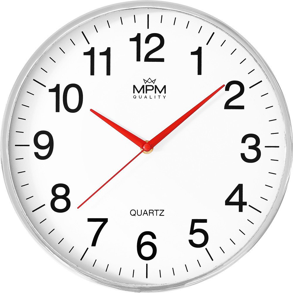 Zegar ścienny MPM E01.4464.7000 30,5 cm czytelny cichy .