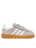 Buty dla dziewczynek - adidas Sneakersy Handball Spezial Cf El I JQ1993 Szary - miniaturka - grafika 1