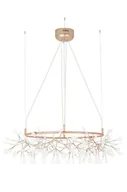 Lampy sufitowe - KingHome Lampa wisząca FLORA 100 miedziana - LED, metal XCP8245-100R [12521739] - miniaturka - grafika 1