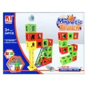 Klocki - Mega Creative Klocki magnetyczne, 34 elementy - miniaturka - grafika 1