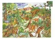 Puzzle - Djeco Puzzle Observation 100 Dinozaury + książeczka - miniaturka - grafika 1