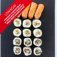 Kuchnie świata - Hana Group - Sushi zestaw mix   16 sztuk - miniaturka - grafika 1