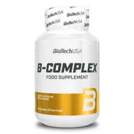 Witaminy i minerały - BioTech Vitamin B-Complex 60kaps. Kompleks Witaminy B - miniaturka - grafika 1