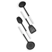 Pozostałe akcesoria kuchenne - Brabantia Nowości Zestaw kuchenny 4 szt łyżek non stick Profile 260285 260285 - miniaturka - grafika 1