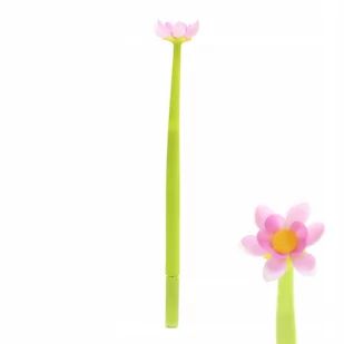 DŁUGOPIS Kwiatek dwa kolory CIENKOPIS dla dziecka - Cienkopisy - miniaturka - grafika 1