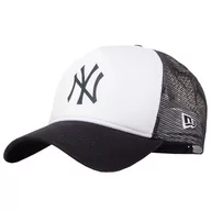 Czapki męskie - New Era Team Block New York Yankees Mlb Trucker Cap 12380796, Mężczyzna, Czapka Z Daszkiem, Biały - miniaturka - grafika 1