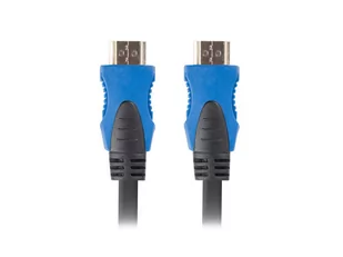 LANBERG LANBERG Kabel HDMI-HDMI M/M v2.0 4K 1m czarny (CA-HDMI-20CU-0010-BK) - Kable - miniaturka - grafika 3