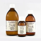 Suplementy i witaminy dla psów - Lunderland Olej z wątroby dorsza dla psa i kota 90ml - miniaturka - grafika 1