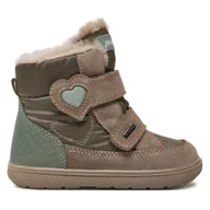 Buty dla dziewczynek - Śniegowce Primigi 6850500 S GORE-TEX Beżowy - miniaturka - grafika 1