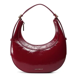 Coccinelle Whisper Torba na ramię Skórzany 24 cm czerwony - Torebki damskie - miniaturka - grafika 1