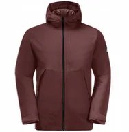 Kurtki męskie - Jack Wolfskin Tempelhof Jkt M 1115491-2185 Bordowe XXL - miniaturka - grafika 1