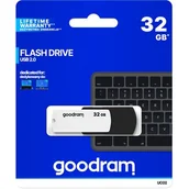 Kable - Goodram Pendrive Goodram USB 2.0 32GB czarno-biały LEC-TGD-UCO20320KWR11 - miniaturka - grafika 1