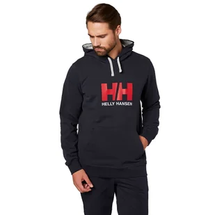 Męska bluza Helly Hansen LOGO HOODIE navy - S - Bluzy męskie - miniaturka - grafika 1