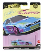 Samochody i pojazdy dla dzieci - Hot Wheels Premium JBK60 Kultowe auta Mazda RX7 FC Pandem - miniaturka - grafika 1