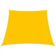 Parasole ogrodowe - VidaXL Żagiel przeciwsłoneczny, 160 g/m, żółty, 3/4x2 m, HDPE 311598 VidaXL - miniaturka - grafika 1