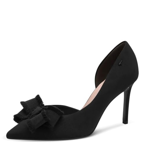 Tamaris Damen Pumps 1-22430-46, Czółenka damskie, czarne, 36 EU