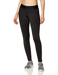 Adidas Damskie rajstopy ASK L PWR T, czarno-białe, 2XL - Rajstopy - miniaturka - grafika 1