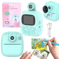Zabawki zręcznościowe - Aparat Dla Dzieci Fotograficzny Do Drukowania Kamera Fotobudka Kamera USB - miniaturka - grafika 1