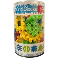 Klocki - Mochtoys Klocki Kratka Wafle Grind Bricks 50 el. w Tubie 12333 - miniaturka - grafika 1