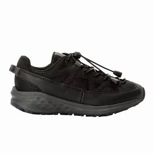 Buty dziecięce Jack Wolfskin VILLI SNEAKER LOW K black - 32 - Buty trekkingowe dziecięce - miniaturka - grafika 1