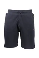 Spodnie męskie - NIEBIESKIE KRÓTKIE SPODNIE MĘSKIE NAPAPIJRI - miniaturka - grafika 1