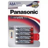 Baterie i akcesoria - Panasonic Everyday Power Alkaline AAA LR03EPS 4-pack LR03EPS/4BP - miniaturka - grafika 1