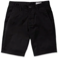 Spodenki męskie - spodenki męskie VOLCOM FRICKIN MODERN STRETCH 21 SHORT Black - miniaturka - grafika 1