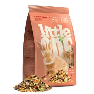 Little One karma dla młodych królików z oregano 400g - Karma dla gryzoni - miniaturka - grafika 1