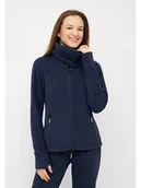 Kurtki damskie - Bench Kurtka polarowa "Funnel" w kolorze granatowym - miniaturka - grafika 1