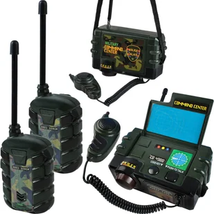 ISO Krótkofalówka  Walkie talkie zestaw baza + 2 krótkofalówki uniwersalny 2504-uniw - Krótkofalówki - miniaturka - grafika 1