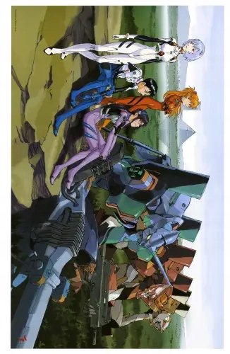 Plakat Anime Neon Genesis Evangelion nge_142 A1 Custom