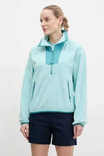 Columbia bluza sportowa Sequoia Grove kolor turkusowy gładka 2085453 - Bluzy damskie - miniaturka - grafika 1