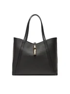 Torebki damskie - Furla Torebka Goccia L WB01788 BX3353 KH O6000 Czarny - miniaturka - grafika 1