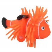 Zabawki sensoryczne - POMARAŃCZOWA RYBKA GUMOWY GNIOTEK ANTYSTRESOWA ZABAWKA SENSORYCZNA - miniaturka - grafika 1