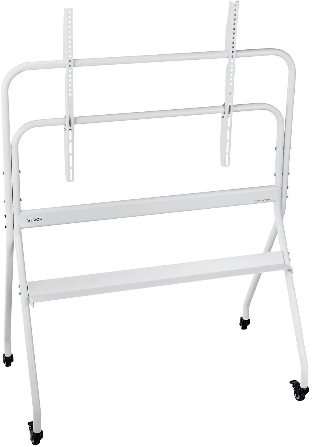 VETOUSON Stojak TV mobilny na kółkach do 100 cali regulowany wózek telewizyjny