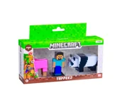 Gadżety dla graczy - PMI Kids World Minecraft Toppeez S2- 3 Pack - miniaturka - grafika 1