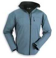 Kurtki męskie - Tatonka Tech męska kurtka softshellowa "Manson Jacket", rozmiar XL, niebieska - miniaturka - grafika 1