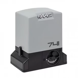FAAC Siłownik elektromechaniczny z wbudowaną centralą sterującą 741 E Z16 230V - Napędy i siłowniki do bram - miniaturka - grafika 1