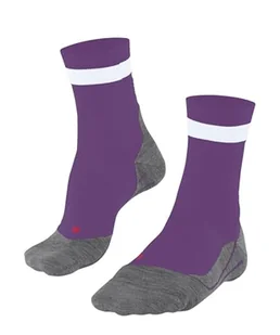 FALKE Kobiety Skarpety do biegania RU4 Endurance W So Bawełna przeciw pęcherzom1 Para, Fioletowy Plum 8028, 41-42 - Skarpetki damskie - miniaturka - grafika 1