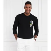 Swetry męskie - Iceberg Wełniany sweter | Regular Fit - miniaturka - grafika 1