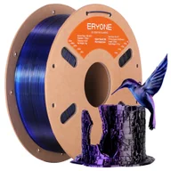 Filamenty i akcesoria do drukarek 3D - ERYONE High Speed Silk Tri-color PLA Filament 1kg Black - miniaturka - grafika 1