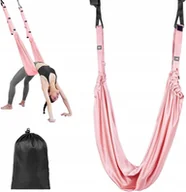 Czapki i chusty sportowe damskie - CHUSTA AKROBATYCZNA DO JOGI ROCIĄGANIA MIĘSNI MATERIAŁOWA SZARFA STRETCHING - miniaturka - grafika 1