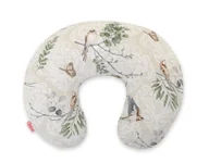 Poduszki do karmienia - Poduszka rogal do karmienia fasolka rozbieralna - brown birds - miniaturka - grafika 1