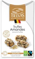 Czekolada - Fair Trade BELGIJSKIE CZEKOLADKI TRUFFLE Z MIGDAŁAMI BEZGLUTENOWE BIO 100 g - BELVAS - miniaturka - grafika 1