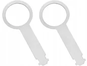 Akcesoria car audio - Wyjmaki Klucze do demontażu radia Vw Audi - miniaturka - grafika 1