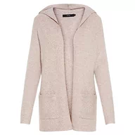 Swetry damskie - VERO MODA TALL Vmdoffy Ls Open Hood Cardi Ga Noos TLL kardigan damski, Wororose/Szczegóły: melanż, M Wysoki - miniaturka - grafika 1