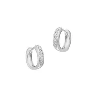 Biżuteria dla dzieci - Srebrne 925 kolczyki Cyrkonie - miniaturka - grafika 1