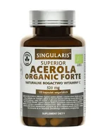 Suplementy naturalne - SINGULARIS SINGULARIS SUPERIOR ACEROLA ORGANIC FORTE 520 mg 120 kaps - miniaturka - grafika 1