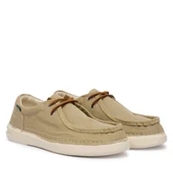Półbuty męskie - Półbuty Polo Ralph Lauren 809P07568003 Khaki - miniaturka - grafika 1