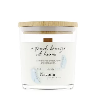 NACOMI - Świeca sojowa - A fresh breeze at home, 140g - Świece NACOMI - Świeca sojowa - A fresh breeze at home, 140g - Świece - miniaturka - grafika 1
